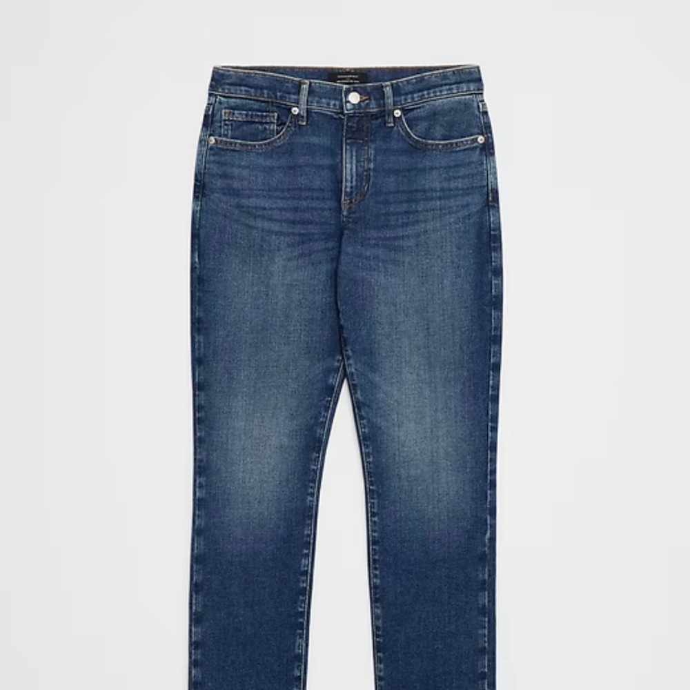Banana Republic Women's Straight Leg Jeans - Medium Blue - Picture 8 of 8